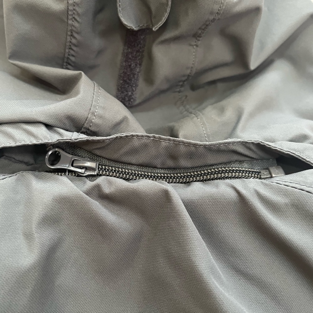 Kamik Dark Gray Puffer Jacket with Red Zippers, Size Youth 14 - Picture 15 of 16